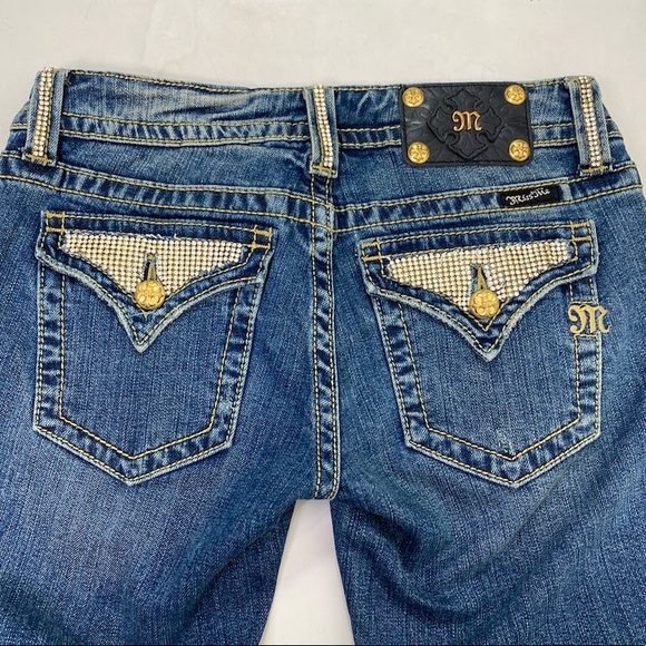Miss Me Vintage 03 Studded Bootcut Jeans size 28 - Picture 16 of 16